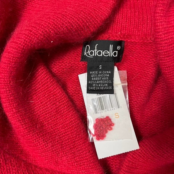 NWT Rabbit Hair Lambswool Vintage 90s Sweater - Picture 4 of 4